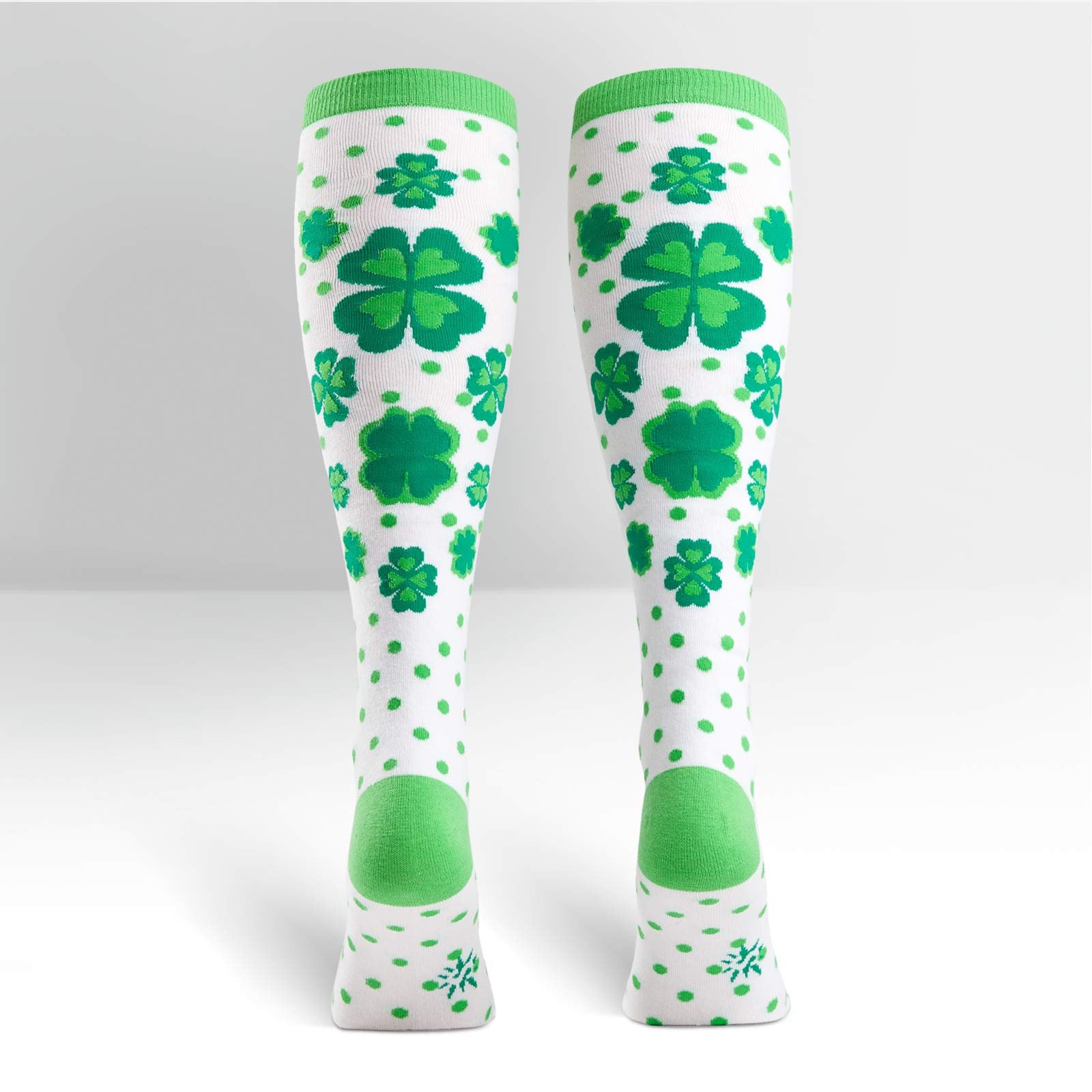 Knee High Workout Socks - Clovers