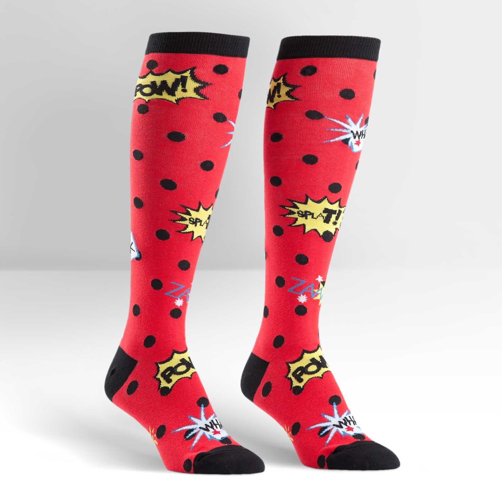 Knee High Workout Socks - Pow!