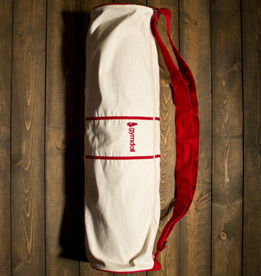 Gymdoll Yoga Bag - Canvas/Red