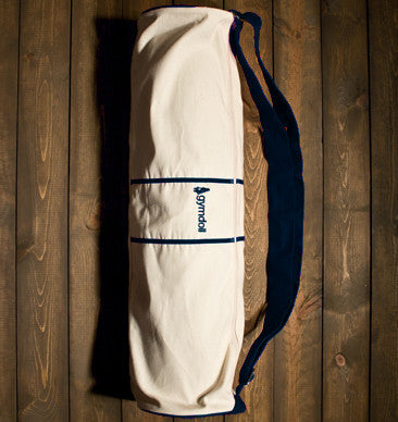 Gymdoll Yoga Bag - Canvas/Navy