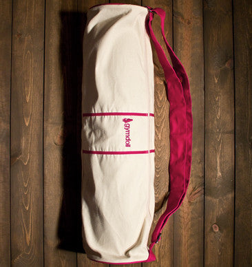 Gymdoll Yoga Bag - Canvas/Pink