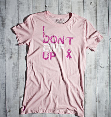 I Don't Give Up Active Tee - Purple