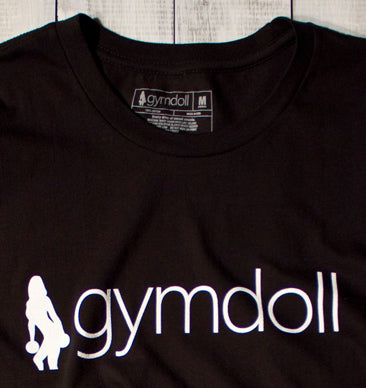 Gymdoll Logo Active Tee - Black