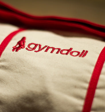 Gymdoll Yoga Bag - Canvas/Red